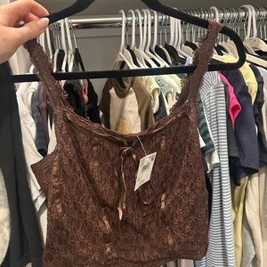 American eagle corset top